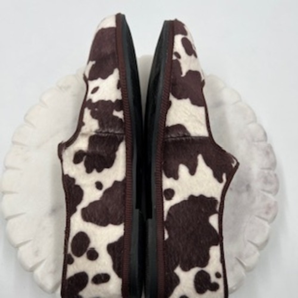 Universal Thread Womens Cow Print Mary Jane Flats Brown White Size 10 NEW - Picture 7 of 7